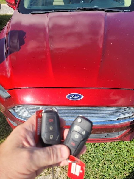  Fob repair done at flea market location in oldsmar - ford 